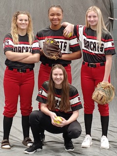 Annah Neubert, Jordan Mayes, Shelby Miller, and 